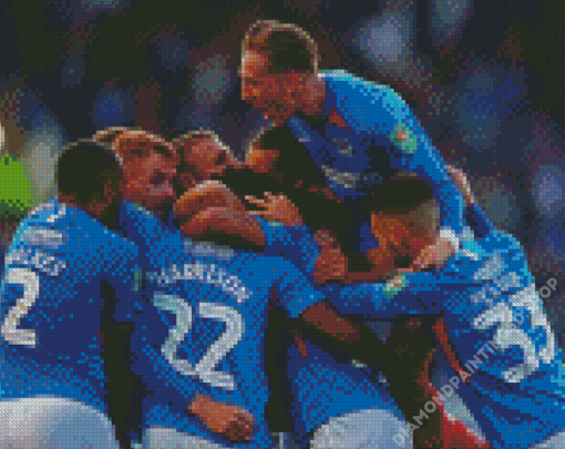 Portsmouth FC Team Diamond Painting