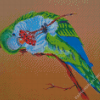 Quaker Parrot Bird Art Diamond Painting