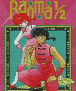 Ranma Anime Poster Diamond Painting