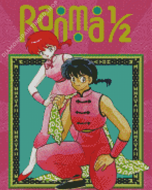 Ranma Anime Poster Diamond Painting