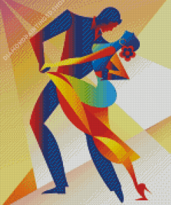 Salsa dancers Diamond Painting