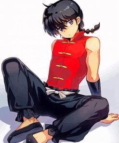 Saotome Ranma Character Diamond Painting