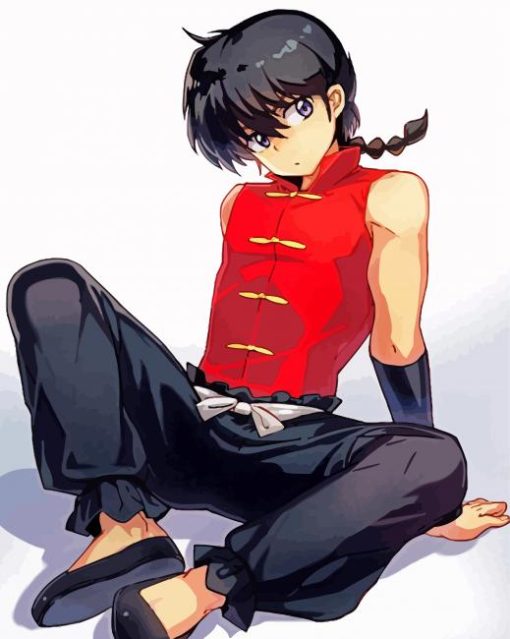 Saotome Ranma Character Diamond Painting