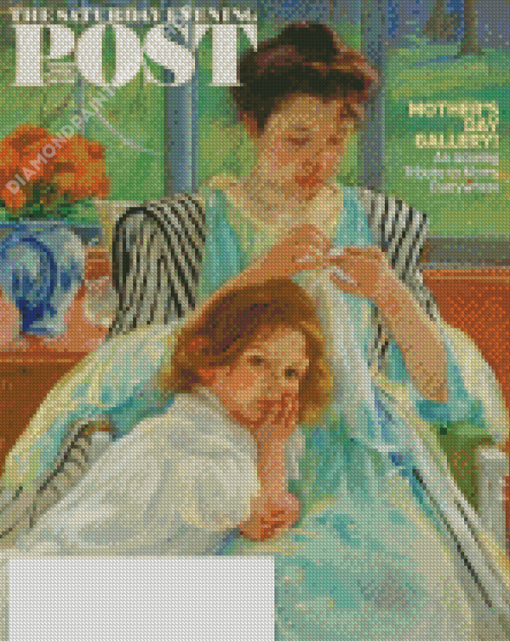 Saturday Evening Post Diamond Painting