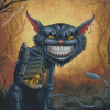 Smile Cat Illustration Diamond Painting
