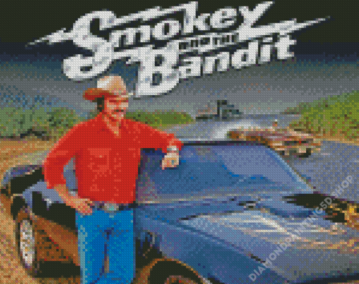 Smokey And The Bandit Movie Diamond Painting