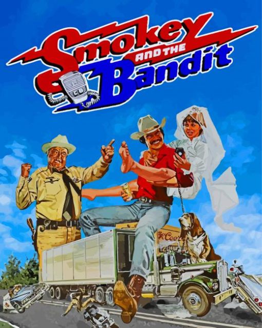 Smokey And The Bandit Poster Diamond Painting