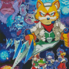 Star Fox Game Characters Diamond Painting