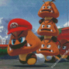 Super Mario Goombas Diamond Painting