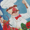 Swedish Chef Diamond Painting