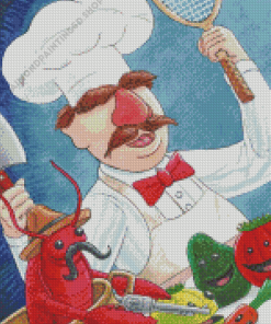 Swedish Chef Diamond Painting