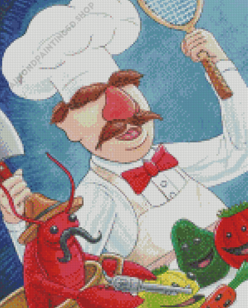 Swedish Chef Diamond Painting