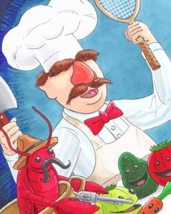 Swedish Chef Diamond Painting