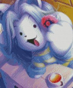 Temmie Cat Art Diamond Painting