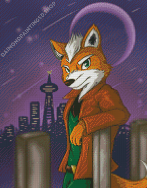 The Fox McCloud Diamond Painting