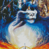 The Neverending Story Characters Diamond Painting