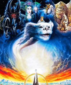 The Neverending Story Characters Diamond Painting