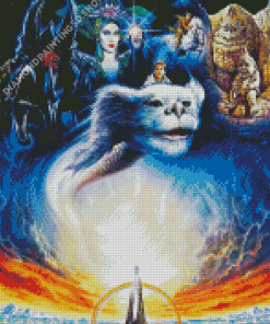 The Neverending Story Characters Diamond Painting