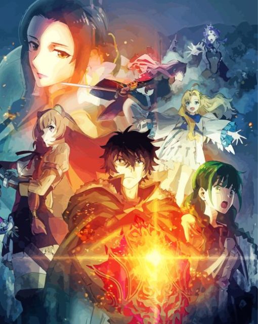 The Rising of the Shield Hero Anime Poster Diamond Painting