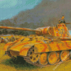 The Tank Panther Diamond Painting