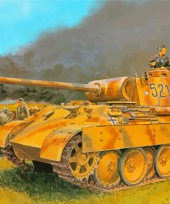 The Tank Panther Diamond Painting