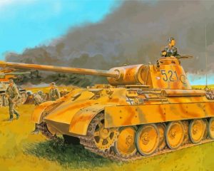 The Tank Panther Diamond Painting