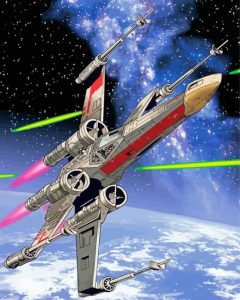 The X Win Fighter Star Wars Diamond Painting