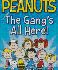 The Peanut Gang Poster Diamond Painting