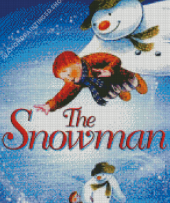 The Snowman Poster Diamond Painting