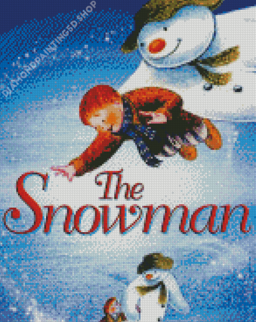 The Snowman Poster Diamond Painting