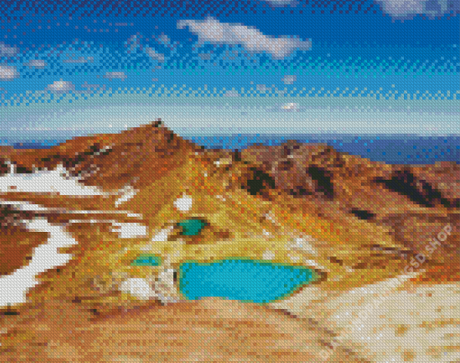 Tongariro National Park Diamond Painting