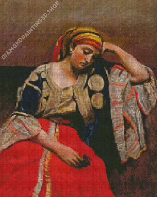 Traditional Algerian Woman Diamond Painting