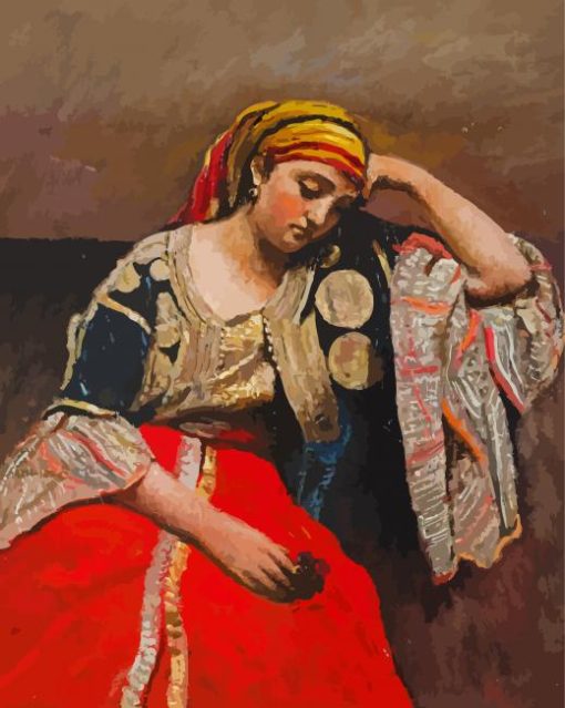 Traditional Algerian Woman Diamond Painting