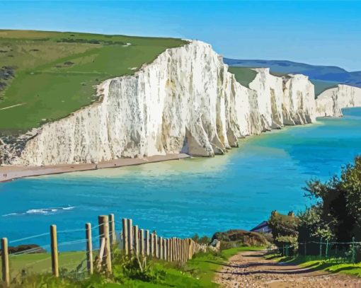 White Cliffs Of Dover Diamond Painting