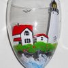 Wine Glass With Lighthouse Diamond Painting