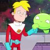 Young Gray And Mooncake From Final Space Diamond Painting