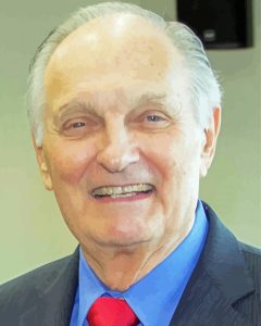 Actor Alan Alda Diamond Painting