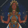 Aesthetic Black Goddess Diamond Painting