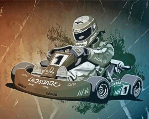 Aesthetic Go Karting Diamond Painting