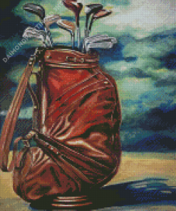 Aesthetic Golf Bag Diamond Painting
