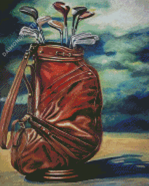 Aesthetic Golf Bag Diamond Painting