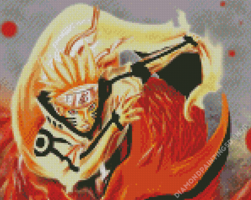 Aesthetic Kurama And Naruto Anime Diamond Painting