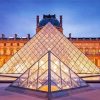 Aesthetic Louvre Museum Art Diamond Painting