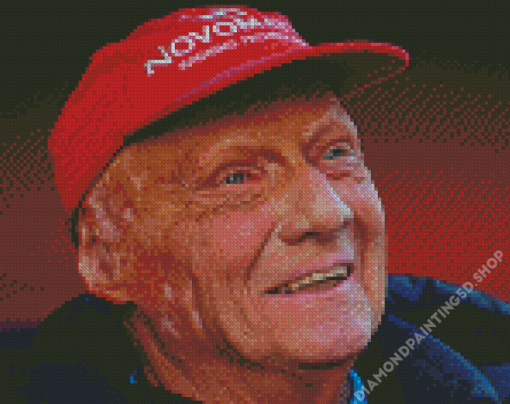 Aesthetic Niki Lauda Diamond Painting