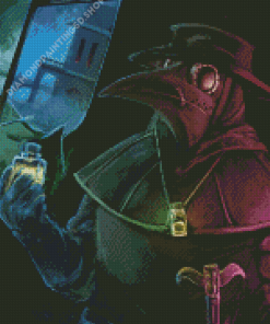 Aesthetic Plague Doctor Art Diamond Painting