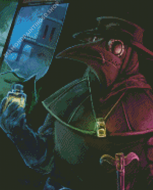 Aesthetic Plague Doctor Art Diamond Painting