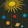 Aesthetic Planets And Stars Art Diamond Painting