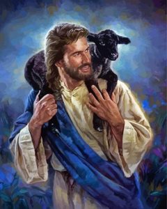 Aesthetic The Good Shepherd Diamond Painting