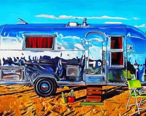 Aesthetic Airstream Diamond Painting