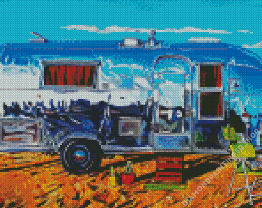 Aesthetic Airstream Diamond Painting